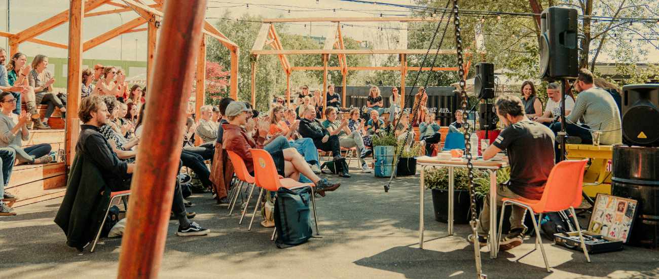 Sfeerfoto Achtertuin Cultuur Academie